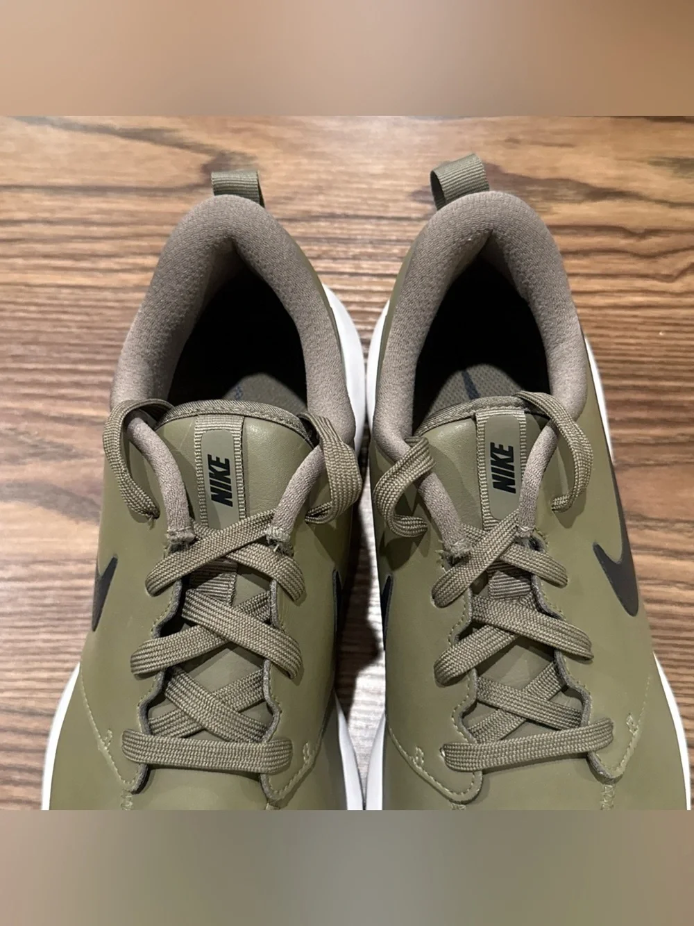 Men’s Size 11 Nike Roshe G Tour Golf Shoes Olive Green AR5580-200 NEW